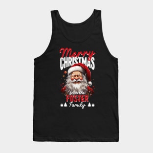 Merry Christmas From Foster Family Tank Top